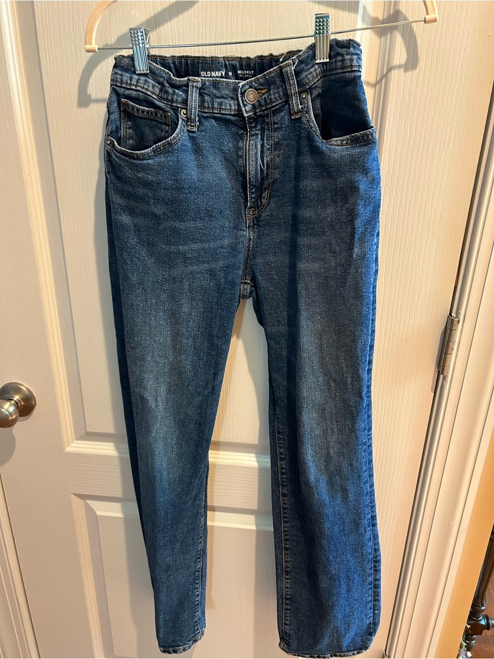 Old Navy Boy’s Blue Straight-Leg Jeans